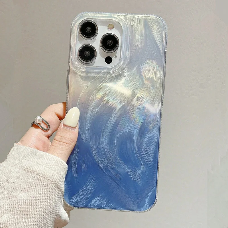 Samsung Galaxy A55 - Coque de téléphone rigide à paillettes