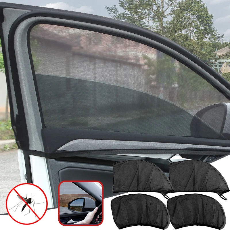 Glass Protector Auto - Pare-soleil de voiture anti-moustiques, isolation UV,