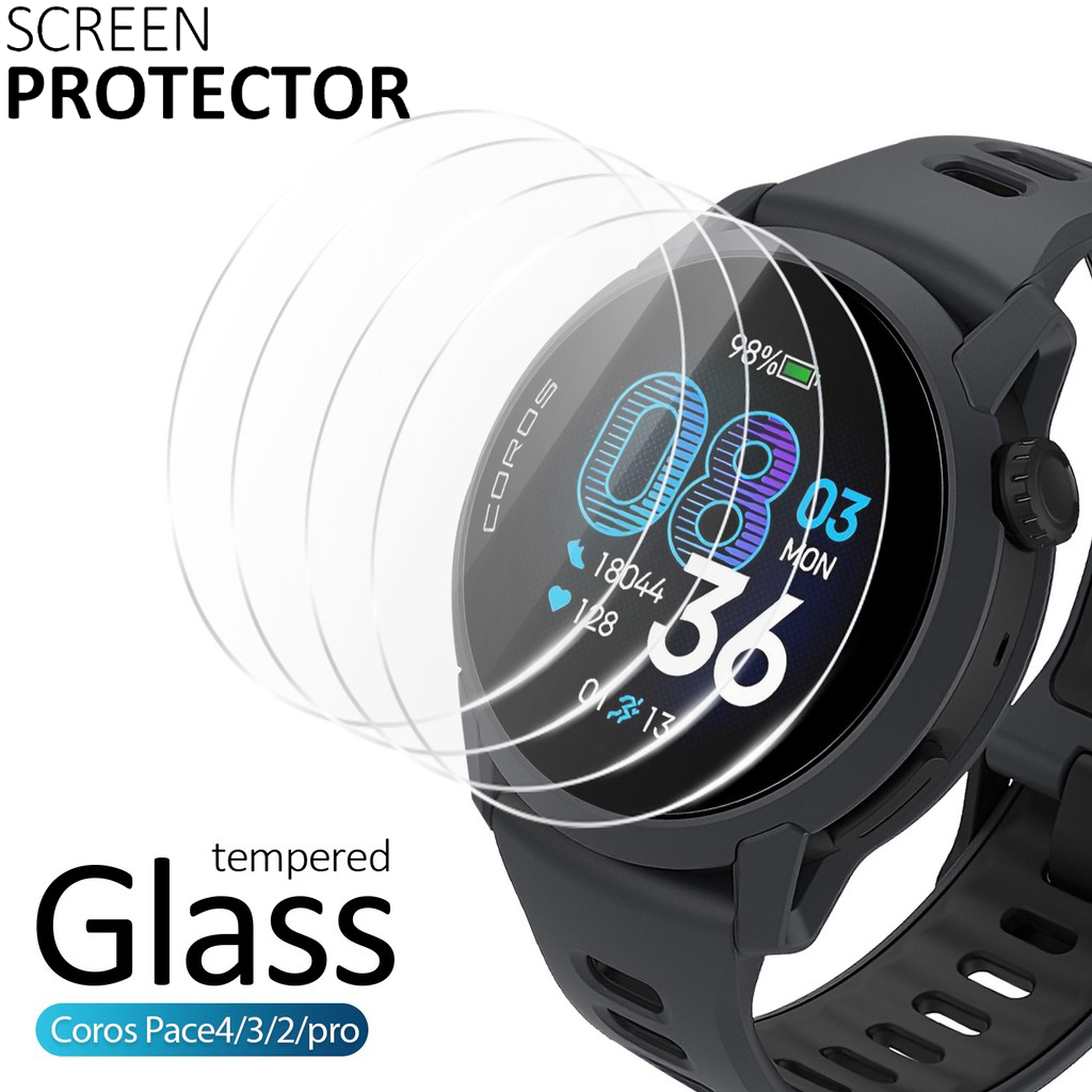 Tempered Glass Screen 9H - Protecteur d'écran pour montre connectée Coros