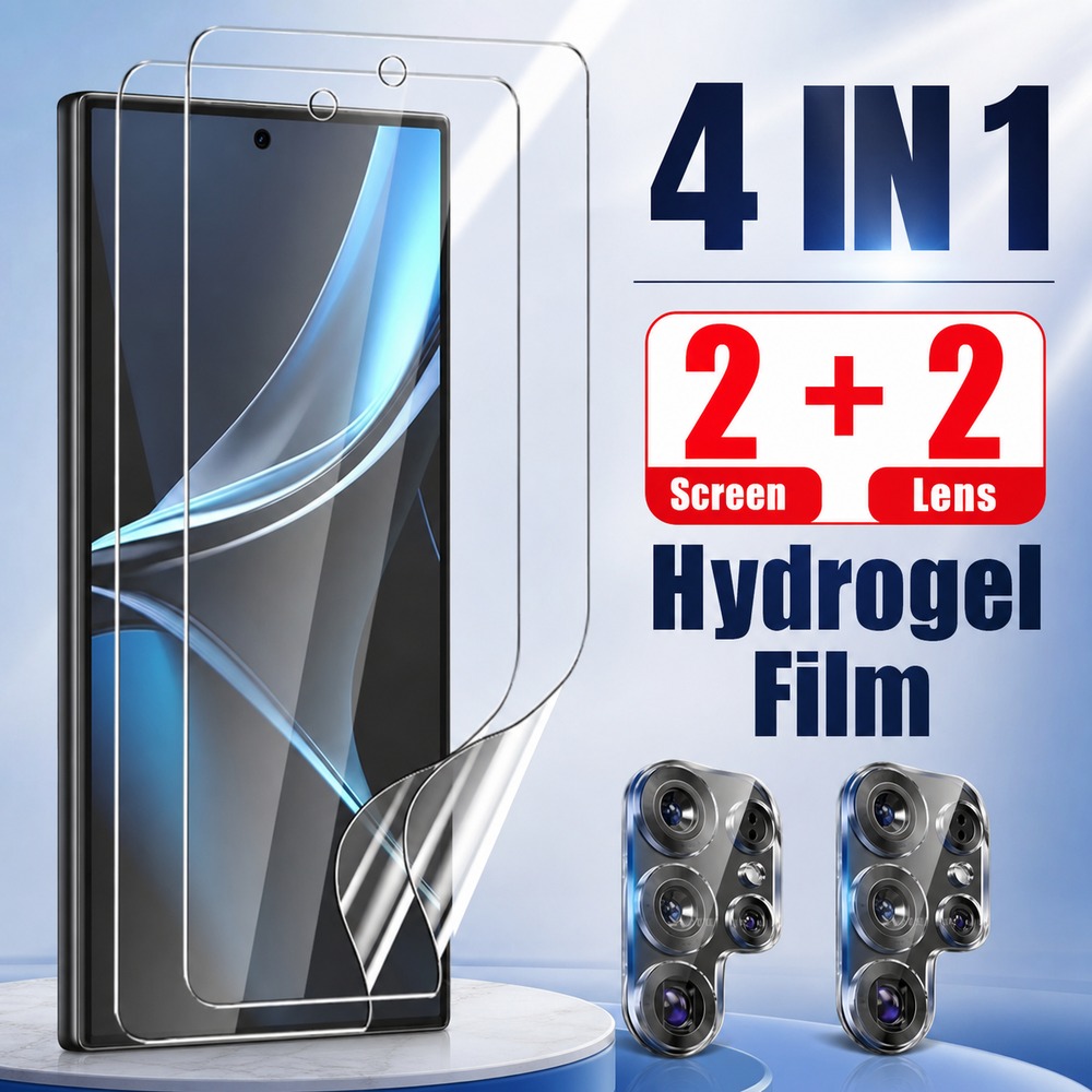 Hydrogel Screen Protector - Film Hydrogel 2 + 2 pièces